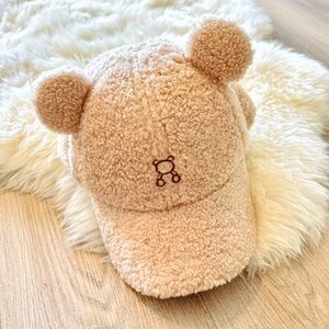 Teddy Bear Fluffy Two-Way Cap
